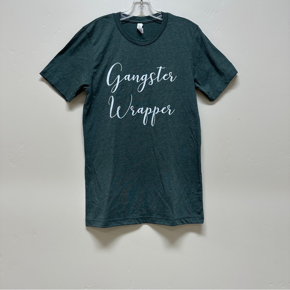 Funny Christmas Gangster Wrapper Shirt Size S